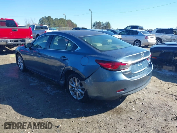 2015 Mazda 6 i Sport with VIN JM1GJ1U54F1196647, listed as a IAAI auction lot 41286544 with 133,654 mi miles and . Bid and sale history available at carsss.com. Image 3.
