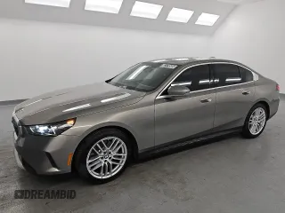 2024 BMW 5 Series 530i xDrive with VIN WBA53FJ01RCS03468, listed as a Copart auction lot 62179505 with 26,999 mi miles and Clean title. Bid and sale history available at DreamBid. Image 1.