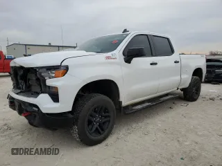 2024 Chevrolet Silverado 1500 Custom Trail Boss with VIN 3GCUDCED6RG353449, listed as a Copart auction lot 86390294 with 12,540 mi miles and Salvage Title. Bid and sale history available at carsss.com. Image 1.