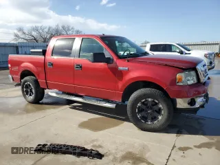 2008 Ford F-150 XL with VIN 1FTRW14W18FB22353, listed as a Copart auction lot 46823895 with 215,762 mi miles and Salvage Title. Bid and sale history available at carsss.com. Image 4.