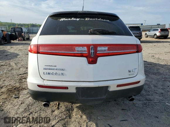 2012 Lincoln MKT EcoBoost with VIN 2LMHJ5AT7CBL50296, listed as a Copart auction lot 53883455 with 127,296 mi miles and Clean Title. Bid and sale history available at DreamBid. Image 6.