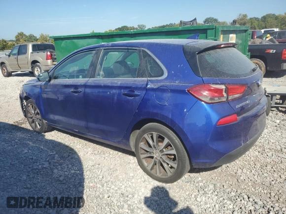 2019 Hyundai Elantra GT with VIN KMHH35LE4KU091554, listed as a Copart auction lot 72003734 with 174,624 mi miles and Salvage Title. Bid and sale history available at carsss.com. Image 2.