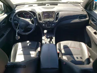 2022 Chevrolet Equinox RS with VIN 3GNAXWEV2NS202014, listed as a Copart auction lot 55381305 with 58,080 mi miles and Salvage title. Bid and sale history available at DreamBid. Image 8.