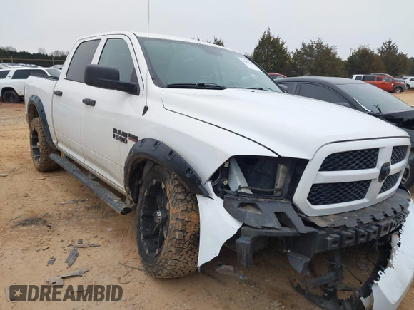 2016 Ram 1500 Tradesman with VIN 1C6RR7KT6GS157065, listed as a IAAI auction lot 41392360 with 102,490 mi miles and . Bid and sale history available at DreamBid. Image 1.