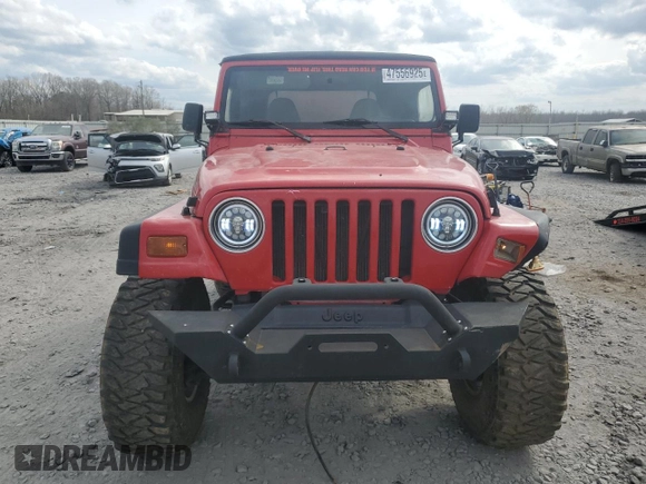 1997 Jeep Wrangler SE with VIN 1J4FY29PXVP415639, listed as a Copart auction lot 47556925 with 134,756 mi miles and Salvage Title. Bid and sale history available at carsss.com. Image 5.