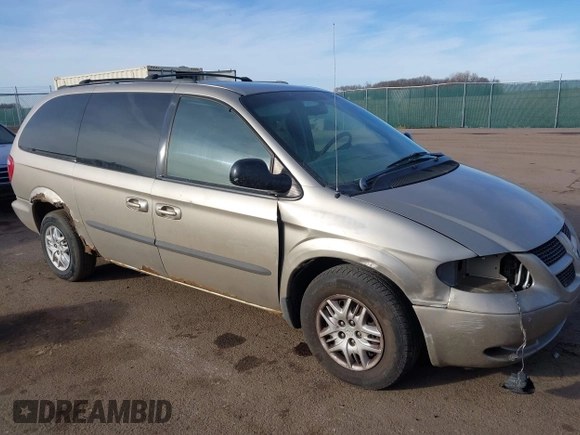 2003 Dodge Grand Caravan with VIN 2D4GP44323R262041, listed as a IAAI auction lot 41745245 with 171,935 mi miles and . Bid and sale history available at DreamBid. Image 1.