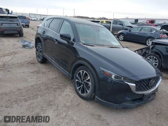 2023 Mazda CX-5 S Premium with VIN JM3KFBDM2P0221973, listed as a IAAI auction lot 41853756 with Not Provided miles and . Bid and sale history available at DreamBid. Image 1.