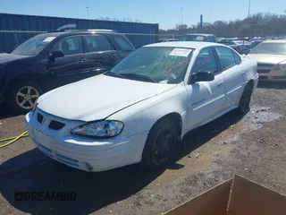 2000 Pontiac Grand Am SE1 with VIN 1G2NF52T0YC509612, listed as a IAAI auction lot 41705491 with 264,125 mi miles. Bid and sale history available at carsss.com. Image 2.