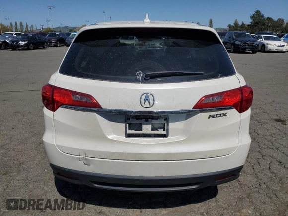2013 Acura RDX Tech Pkg with VIN 5J8TB3H52DL002380, listed as a Copart auction lot 52009355 with 126,342 mi miles and Salvage Title. Bid and sale history available at carsss.com. Image 6.