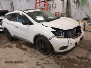 2018 Nissan Murano Platinum with VIN 5N1AZ2MH0JN123528, listed as a IAAI auction lot 41582715 with 91,688 mi miles and . Bid and sale history available at carsss.com. Image 1.
