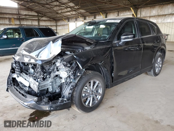 2025 Mazda CX-5 2.5 S Preferred Package with VIN JM3KFBCL6S0615963, listed as a Copart auction lot 51575645 with 394 mi miles and Salvage Title. Bid and sale history available at carsss.com. Image 1.