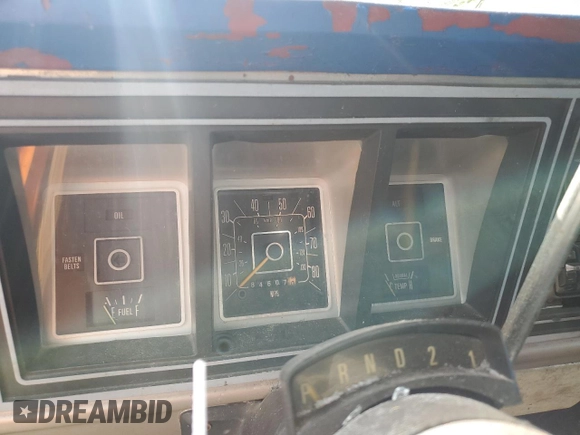 1979 Ford F-150 с VIN F26SUFC4918, выставлен на аукционе Copart как лот 76140314 с пробегом 84 607 миль миль и Списание • Salvage title. История ставок и продаж доступна на DreamBid. Изображение 9.