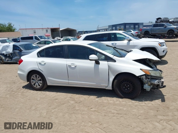 2012 Honda Civic LX z VIN 19XFB2F50CE022045, wystawiony jako IAAI lot #42380684 z przebiegiem 179 026 mil mil oraz . Historia ofert i sprzedaży dostępna na DreamBid. Obrazek 13.