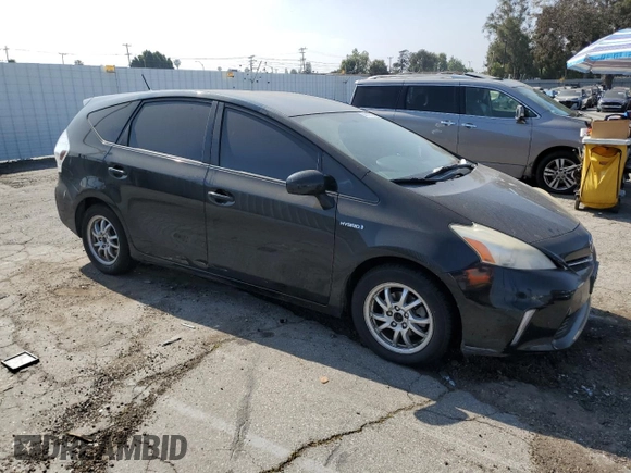 2014 Toyota Prius Two with VIN JTDZN3EU2E3309240, listed as a Copart auction lot 54119195 with 110,932 mi miles and Salvage Title. Bid and sale history available at DreamBid. Image 4.