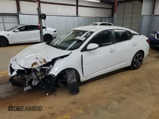 2023 Nissan Sentra SV with VIN 3N1AB8CV4PY302012, listed as a Copart auction lot 54521645 with 38,646 mi miles and Salvage Title. Bid and sale history available at DreamBid. Image 1.