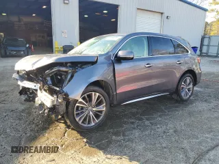 2018 Acura MDX w/Technology Pkg with VIN 5J8YD4H55JL018526, listed as a Copart auction lot 88700675 with 92,358 mi miles and Salvage Title. Bid and sale history available at carsss.com. Image 1.