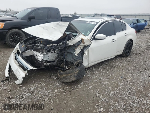 2013 Infiniti G37 Journey with VIN JN1CV6AP7DM305834, listed as a Copart auction lot 79284154 with 135,903 mi miles and Salvage title. Bid and sale history available at DreamBid. Image 1.