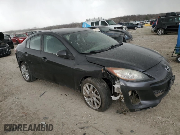 2012 Mazda 3 s Touring with VIN JM1BL1V58C1646301, listed as a Copart auction lot 47856385 with 97,982 mi miles and Salvage Title. Bid and sale history available at carsss.com. Image 4.
