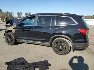 2021 Honda Pilot Special Edition with VIN 5FNYF5H20MB025749, listed as a Copart auction lot 50597185 with 46,173 mi miles and Salvage Title. Bid and sale history available at DreamBid. Image 2.