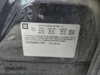 2013 Chevrolet Cruze 1LT with VIN 1G1PC5SB0D7101837, listed as a Copart auction lot 46630975 with 146,648 mi miles and Salvage Title. Bid and sale history available at carsss.com. Image 13.
