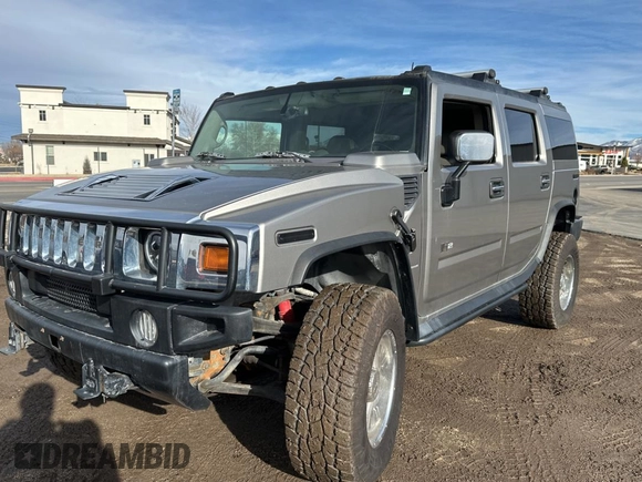 2003 Hummer H2 with VIN 5GRGN23UX3H124517, listed as a Copart auction lot 41650395 with 999,999 mi miles and Clean Title. Bid and sale history available at carsss.com. Image 2.