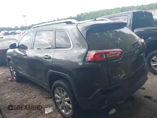 2015 Jeep Cherokee Limited with VIN 1C4PJMDS9FW635481, listed as a IAAI auction lot 42118784 with 154,776 mi miles. Bid and sale history available at carsss.com. Image 13.