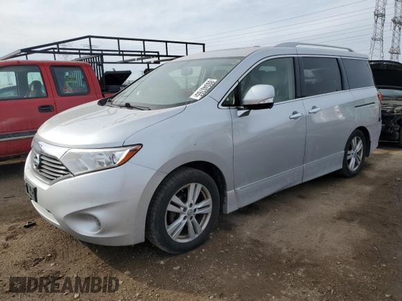 2013 Nissan Quest LE with VIN JN8AE2KP7D9069365, listed as a Copart auction lot 89340765 with 209,237 mi miles and Salvage Title. Bid and sale history available at carsss.com. Image 1.