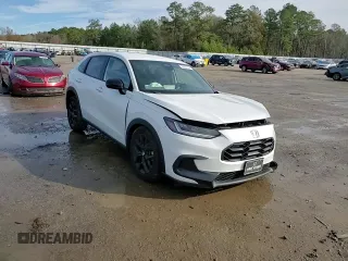 2024 Honda HR-V Sport with VIN 3CZRZ1H5XRM701443, listed as a Copart auction lot 86831614 with 17,491 mi miles and Salvage Title. Bid and sale history available at carsss.com. Image 12.