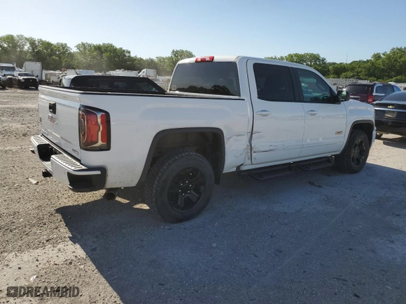 2018 GMC Sierra 1500 SLT with VIN 3GTU2NEC4JG272141, listed as a Copart auction lot 55628954 with 75,472 mi miles and Salvage Title. Bid and sale history available at carsss.com. Image 3.