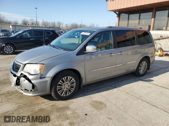 2014 Chrysler Town & Country Touring L 30th Anniversary with VIN 2C4RC1CG8ER252234, listed as a Copart auction lot 51950155 with 152,828 mi miles and Salvage Title. Bid and sale history available at DreamBid. Image 1.