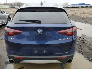 2019 Alfa Romeo Stelvio Ti with VIN ZASPAKBN4K7C58880, listed as a Copart auction lot 49688885 with 43,764 mi miles and Clean title. Bid and sale history available at DreamBid. Image 6.