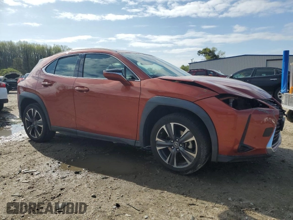 2019 Lexus UX 200 z VIN JTHY3JBH7K2000375, wystawiony jako Copart lot #51208615 z przebiegiem 96 825 mil mil oraz Szkoda całkowita • Salvage title. Historia ofert i sprzedaży dostępna na DreamBid. Obrazek 4.