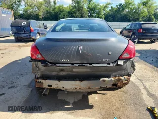 2008 Pontiac G6 GT z VIN 1G2ZH17N184188575, wystawiony jako Copart lot #63091625 z przebiegiem 172 345 mil mil oraz Nie do naprawy • Non repairable. Historia ofert i sprzedaży dostępna na DreamBid. Obrazek 6.