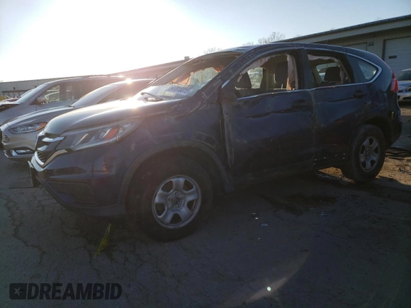 2015 Honda CR-V LX with VIN 5J6RM4H31FL119209, listed as a Copart auction lot 47818315 with 143,023 mi miles and Salvage Title. Bid and sale history available at DreamBid. Image 1.