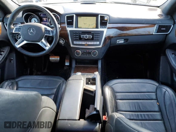 2015 Mercedes-Benz M 63 AMG with VIN 4JGDA7EB1FA473745, listed as a Copart auction lot 45077315 with 114,782 mi miles and Clean Title. Bid and sale history available at carsss.com. Image 8.