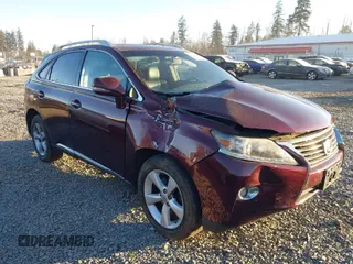 2013 Lexus RX 350 with VIN 2T2BK1BA4DC161697, listed as a IAAI auction lot 41432366 with 136,571 mi miles. Bid and sale history available at carsss.com. Image 1.