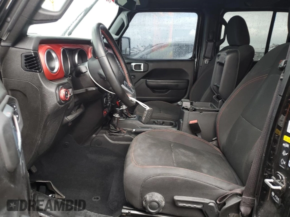 2022 Jeep Gladiator Rubicon with VIN 1C6JJTBG5NL101657, listed as a Copart auction lot 74682144 with 13,352 mi miles and Non repairable. Bid and sale history available at DreamBid. Image 7.