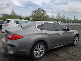 2011 Infiniti M37 with VIN JN1BY1AR1BM370358, listed as a Copart auction lot 54007994 with 0 mi miles and Salvage Title. Bid and sale history available at carsss.com. Image 3.