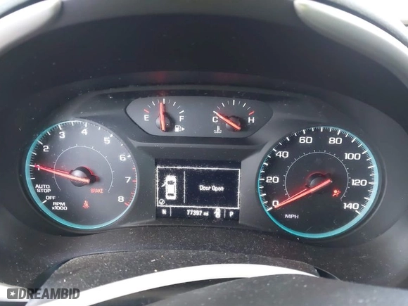2019 Chevrolet Malibu LS with VIN 1G1ZB5ST4KF143712, listed as a IAAI auction lot 41688351 with 77,397 mi miles. Bid and sale history available at carsss.com. Image 7.