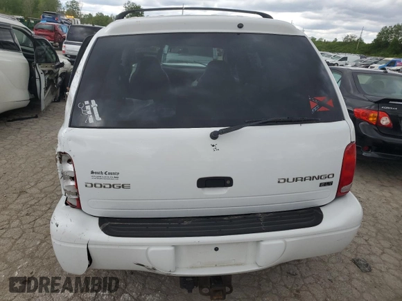 2003 Dodge Durango SLT with VIN 1D4HS48Z83F627153, listed as a Copart auction lot 53620184 with Not Provided miles and Salvage Title. Bid and sale history available at DreamBid. Image 6.