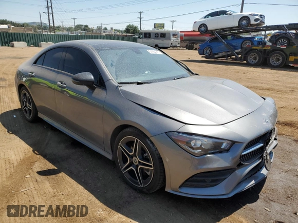 2020 Mercedes-Benz CLA 250 with VIN W1K5J4HB6LN102254, listed as a Copart auction lot 64384213 with 34,890 mi miles and . Bid and sale history available at DreamBid. Image 4.