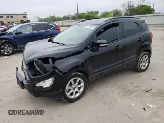 2019 Ford EcoSport SE z VIN MAJ3S2GE5KC263273, wystawiony jako Copart lot #51275975 z przebiegiem 125 131 mil mil oraz Szkoda całkowita • Salvage title. Historia ofert i sprzedaży dostępna na DreamBid. Obrazek 1.
