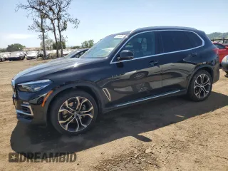 2019 BMW X5 xDrive40i with VIN 5UXCR6C59KLL39806, listed as a Copart auction lot 51466535 with 58,384 mi miles and Salvage Title. Bid and sale history available at carsss.com. Image 1.