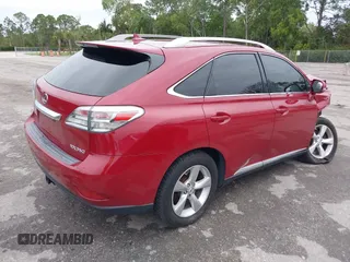 2011 Lexus RX 350 with VIN JTJZK1BA9B2004162, listed as a IAAI auction lot 38511293 with 110,903 mi miles and . Bid and sale history available at DreamBid. Image 4.