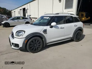 2018 MINI Countryman Cooper S with VIN WMZYT3C39J3E00076, listed as a Copart auction lot 82744654 with 96,632 mi miles and Salvage Title. Bid and sale history available at carsss.com. Image 1.