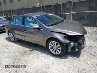 2012 Volkswagen CC Sport PZEV with VIN WVWMP7AN4CE516224, listed as a Copart auction lot 64900354 with 101,533 mi miles and Salvage Title. Bid and sale history available at carsss.com. Image 4.