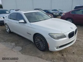 2011 BMW 7 Series 750Li with VIN WBAKB8C54BC852374, listed as a IAAI auction lot 41484350 with 137,388 mi miles. Bid and sale history available at carsss.com. Image 1.