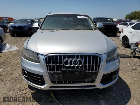 2013 Audi Q5 Premium with VIN WA1CFAFPXDA016741, listed as a Copart auction lot 52041075 with 0 mi miles and Salvage Title. Bid and sale history available at carsss.com. Image 5.