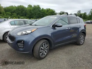 2017 Kia Sportage EX with VIN KNDPNCACXH7263495, listed as a Copart auction lot 62589685 with 83,751 mi miles and Clean title. Bid and sale history available at DreamBid. Image 1.