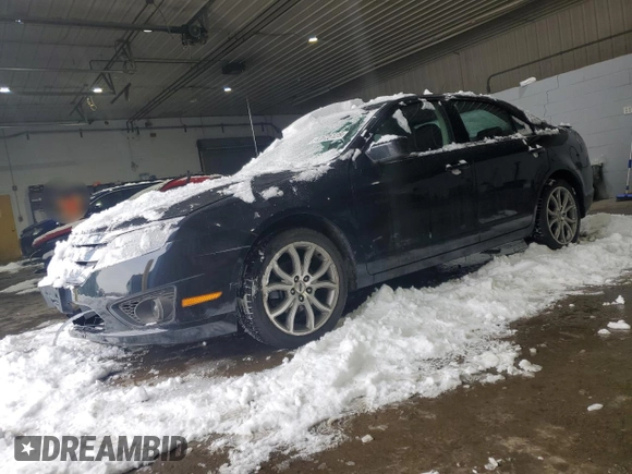 2010 Ford Fusion SE with VIN 3FAHP0HG0AR198103, listed as a Copart auction lot 49662495 with 79,713 mi miles and Non Repairable. Bid and sale history available at carsss.com. Image 1.